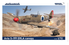 Eduard 1/72 Avia S-199 ERLA Canopy Weekend Edition
